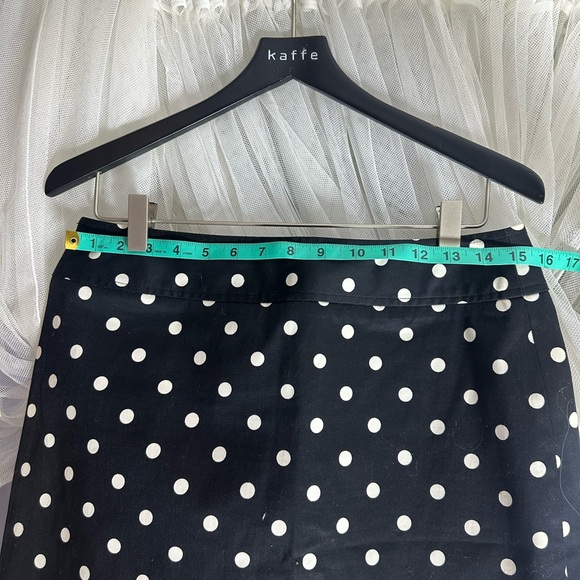 Rafaella Black and White Polka Dot Mini Skirt - Picture 7 of 8